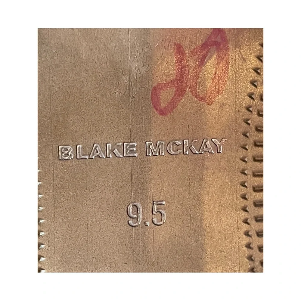 Blake McKay M‑Reid‎ Brown Leather Wingtip Chukka Boots Size 9.5 Lace‑Up